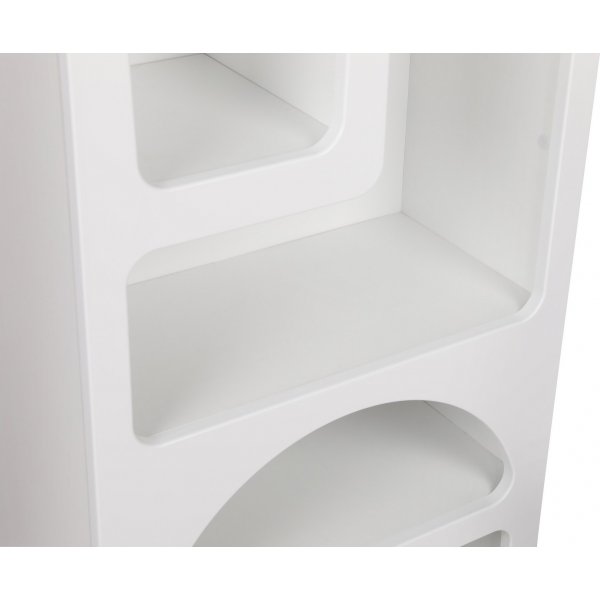 Vivanta hylle 60x30x150 cm - Hvit