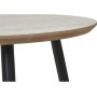 Aalst salongbord 55 cm - Sort/beige