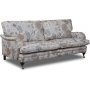 Howard Spirit 3-seters i blomsterstoff - Eden Parrot Beige