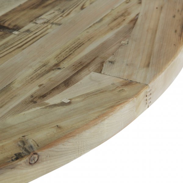 Judith spisebord rundt 160 cm - Resirkulert furu Judith spisebord rundt 160 cm - Resirkulert furu