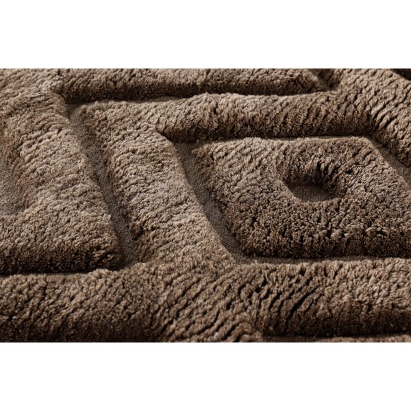 Dahlia ullteppe - Mørkebrunt Dahlia ullteppe - Mørkebrunt