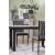 Nesta spisebord 160-200 cm - Hvit/grå