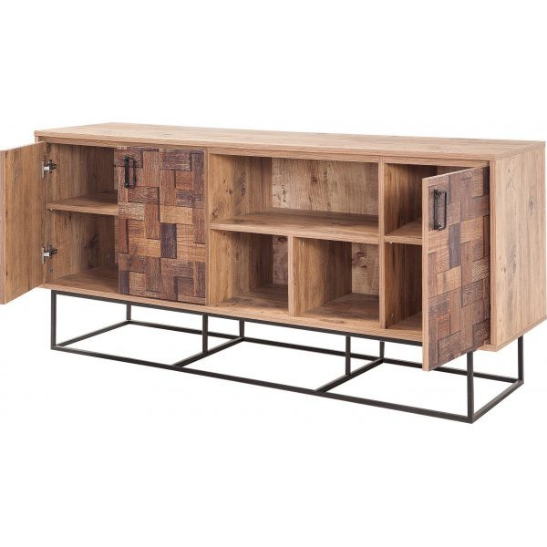 Quantum Medula skjenk - Furu/sort/mnster