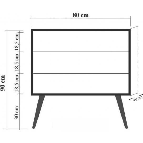 City Desert kommode - Beige City Desert kommode - Beige