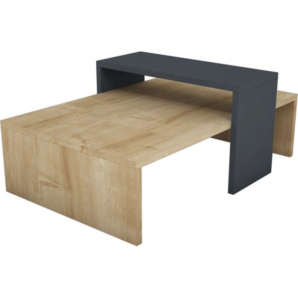 Glow salongbord - Safir/antrasitt