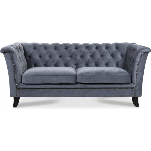 Milton Chesterfield 2-seter sofa - Valgfri farge!
