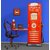 Skrivebord med garderobe innbygd bensinstasjon - Valgfri farge!
