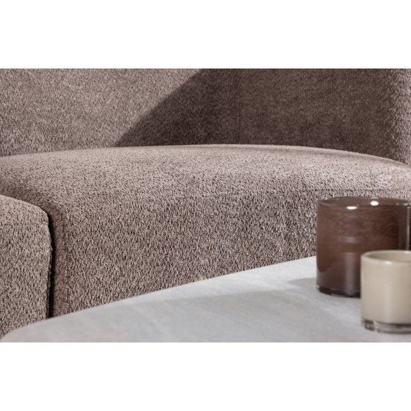 Cielo 3-seters sofa - Brun boucle Cielo 3-seters sofa - Brun boucle
