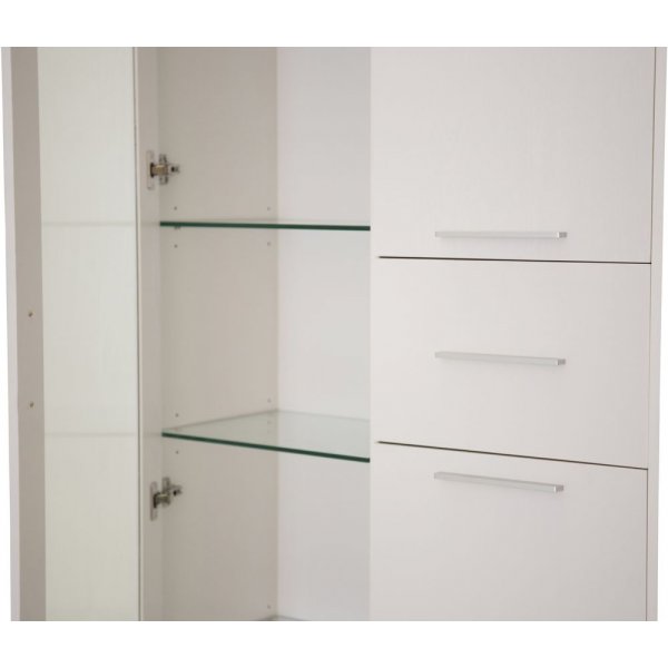 Vitrinesk�p Trinidad - Hvit