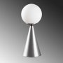 Gondol bordlampe - Slv/hvit