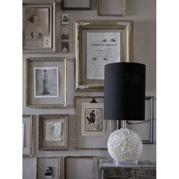 Bordfot Hampton - Skjell Bordfot Hampton - Skjell