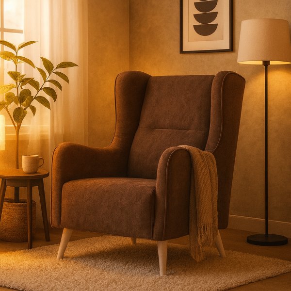 Linsey lenestol - Mørk grå Linsey lenestol - Mørk grå