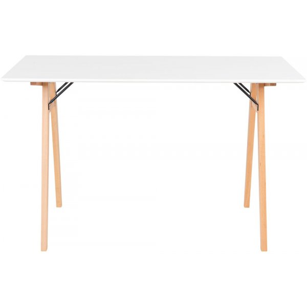 Vojens Skrivebord - Hvit/Natur