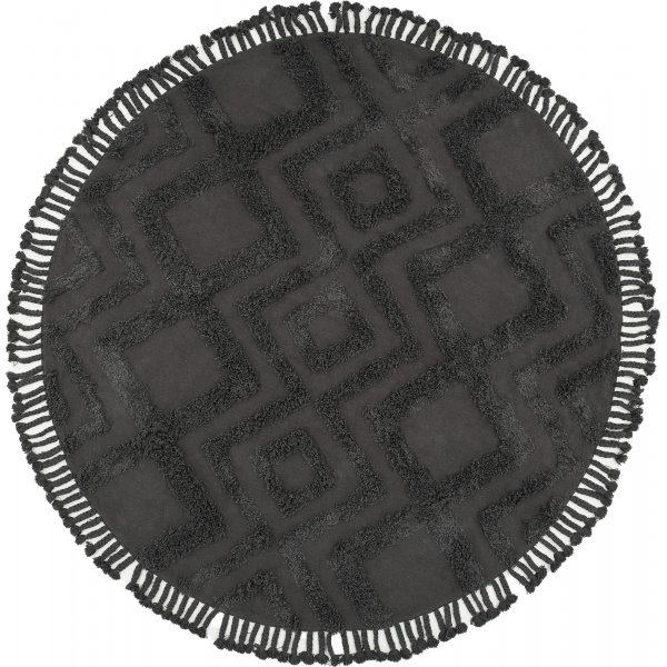 Kleva bomullsteppe - Mørk grå Kleva bomullsteppe - Mørk grå