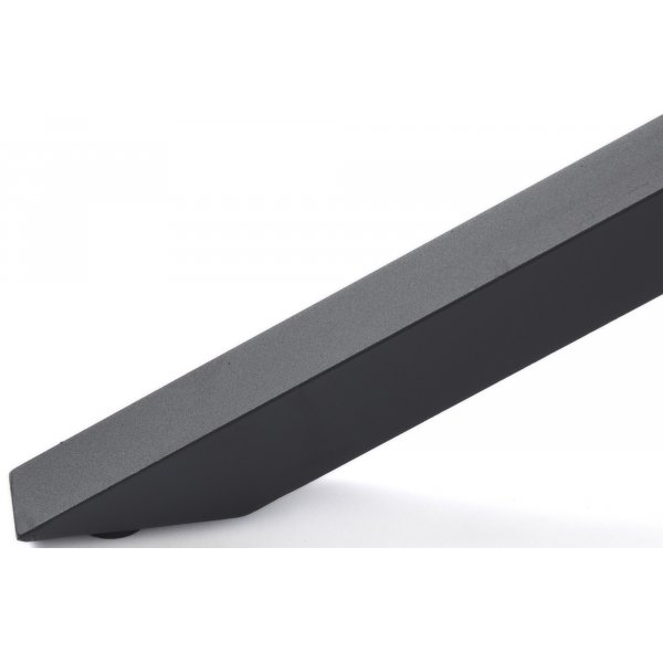 Lapis spisebord med kryssben 160 x 90 cm - Eik laminat/sort Lapis spisebord med kryssben 160 x 90 cm - Eik laminat/sort