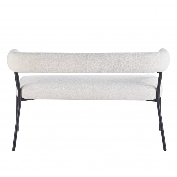 Wilma sofa 123 cm bred - Beige bouclè Wilma sofa 123 cm bred - Beige bouclè