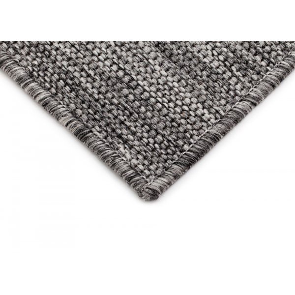 Flatvevd teppe Sandby Stjerne - Grå/svart Flatvevd teppe Sandby Stjerne - Grå/svart