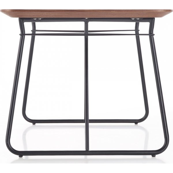 Merit Spisebord - valnøtt/svart Merit Spisebord - valnøtt/svart