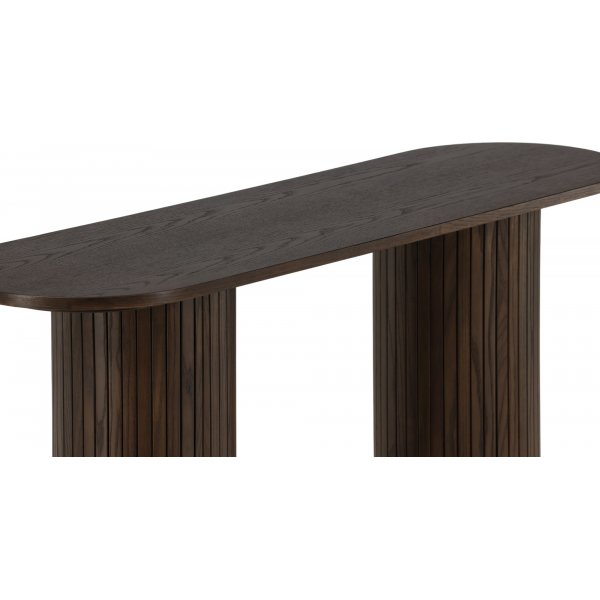 Bianca konsollbord 130 x 40 cm - Semsket skinn