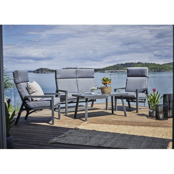 Lerida loungegruppe - Gr + Tekstilrens for mbler
