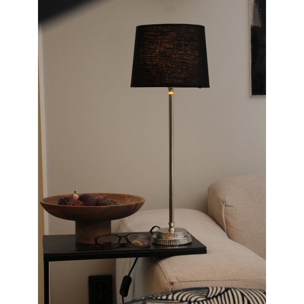 Kent bordlampe - Sort/krom - 59 cm Kent bordlampe - Sort/krom - 59 cm