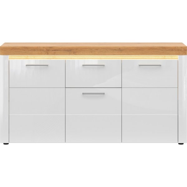 Horton skjenk med boks - Hvit