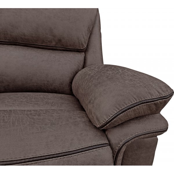 Reclinerlenestol Riverdale - Brun (Mikrofiber) + Tekstilrens for møbler Reclinerlenestol Riverdale - Brun (Mikrofiber) + Tekstilrens for møbler