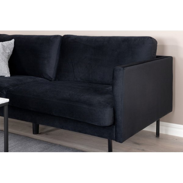 Eden 2-seters sofa - Svart Eden 2-seters sofa - Svart