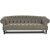Oxford deluxe 3-seter chesterfield - Valgfri farge