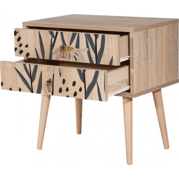 City Daisy nattbord - Beige City Daisy nattbord - Beige