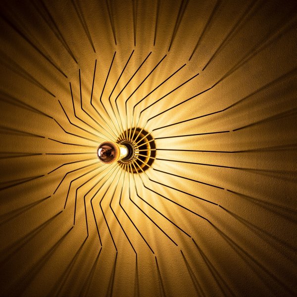 Issa vegglampe 701-A - Kobber