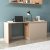 Newra skrivebord 180 x 47 cm - Furu/beige