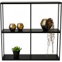 Saladin vegghylle 2x2 - Svart