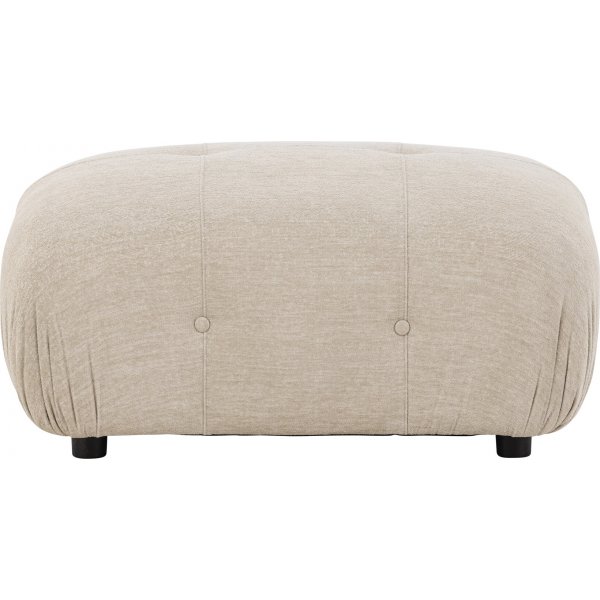 Mika ottoman - Beige/Sort Mika ottoman - Beige/Sort