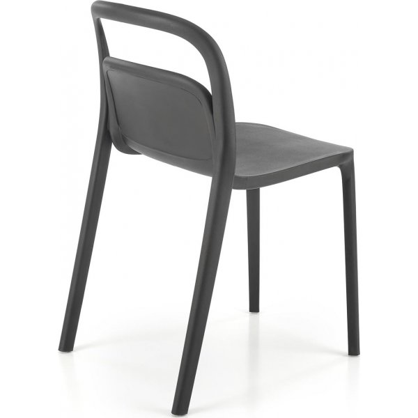 Cadeira spisestuestol 490 - Sort Cadeira spisestuestol 490 - Sort