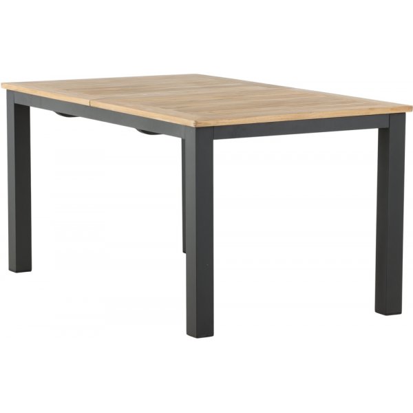 Panama spisebord 210 x 90 cm - Sort/Naturlig