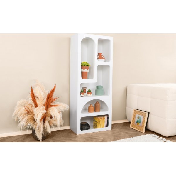 Vivanta hylle 60x30x150 cm - Hvit