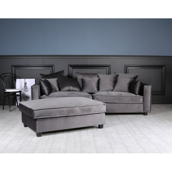 Brandy lounge fotskammel XL - Valgfri farge! + Tekstilrens for møbler Brandy lounge fotskammel XL - Valgfri farge! + Tekstilrens for møbler