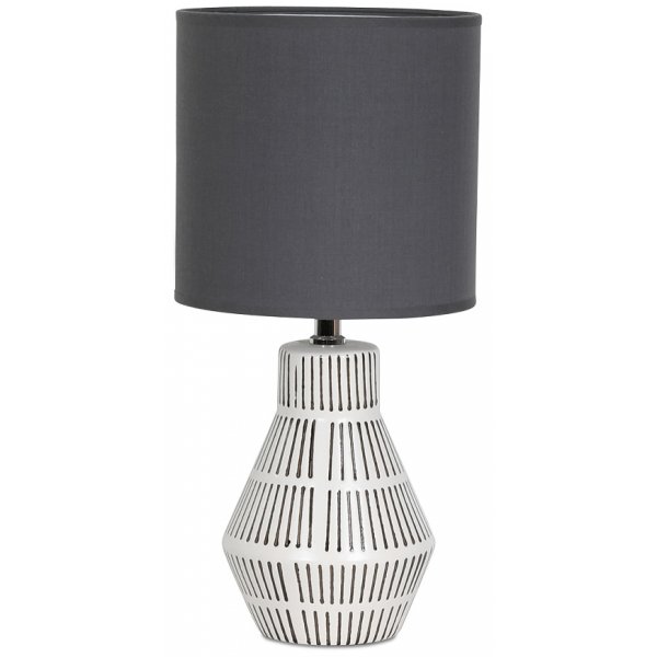 Mrtha Bordlampe 41 cm - Hvit / Gr