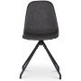 Omni spisegruppe, rundt spisebord 130 cm inkludert 4 stk. Bridge svingbare stoler - Rykfarget eik