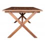 Utebord Oxford 220x100 cm - Brunlasert