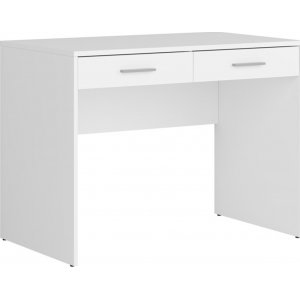 Nepo Plus skrivebord med 2 skuffer 100 x 59 cm - Hvit