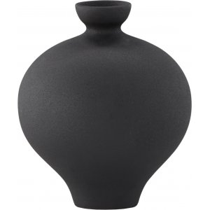 Rellis vase 20 x 24 cm - Sort