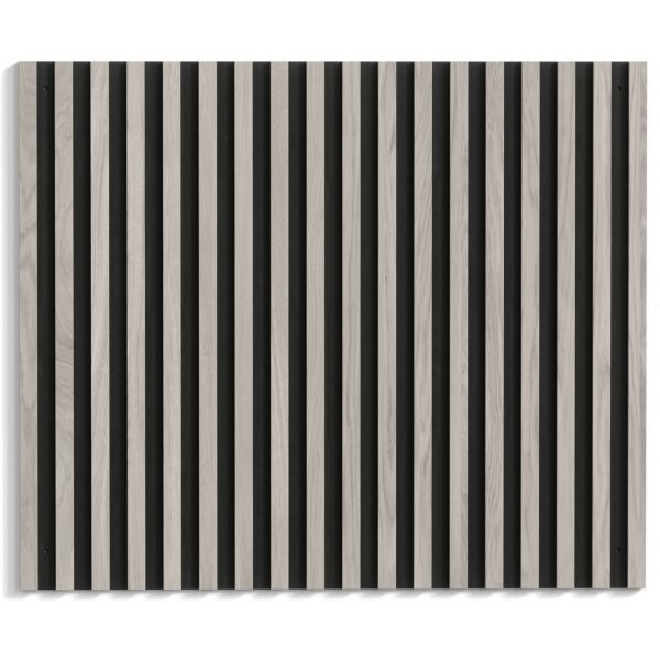 Pau veggpanel - Sort/hvitvask Pau veggpanel - Sort/hvitvask