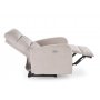 Lys beige elektrisk lenestol