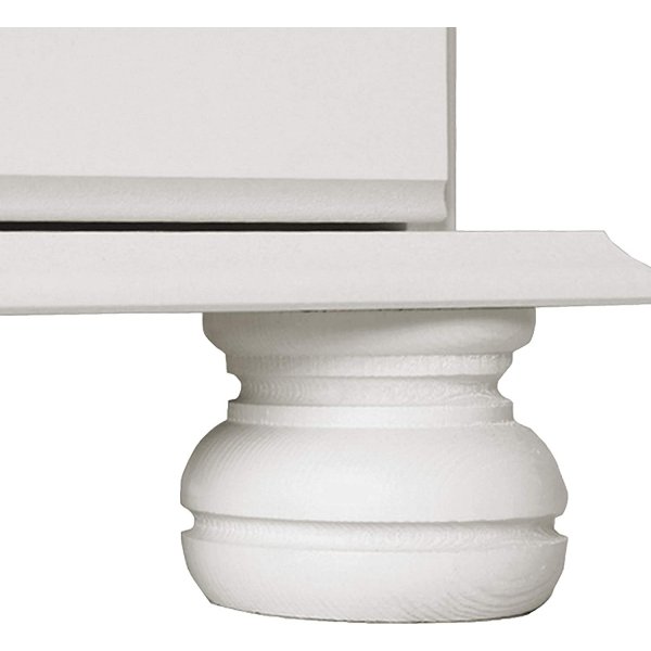 Richmond garderobeskap med 2 drer - Hvit