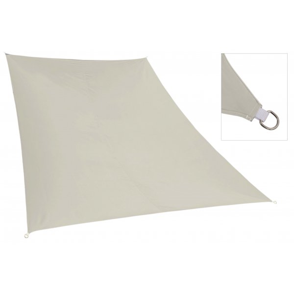 Solseil 3x3 meter - Beige