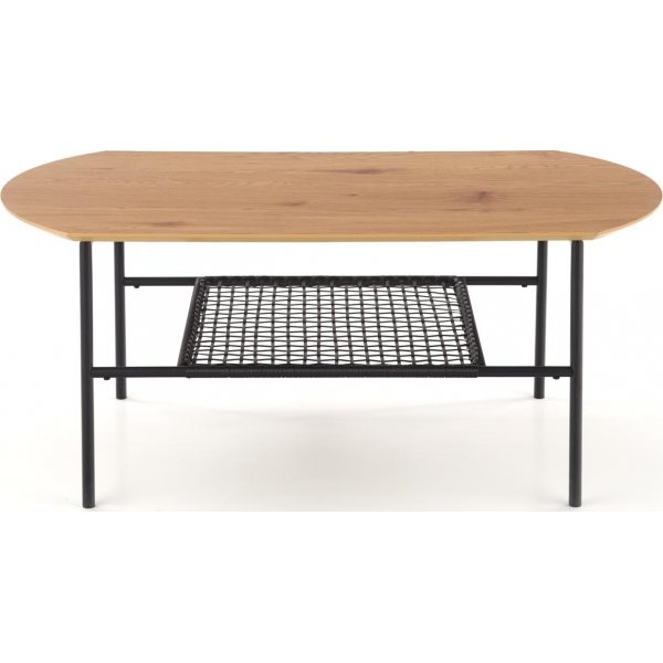 Bak salongbord 105 x 55 cm - Eik/sort Bak salongbord 105 x 55 cm - Eik/sort