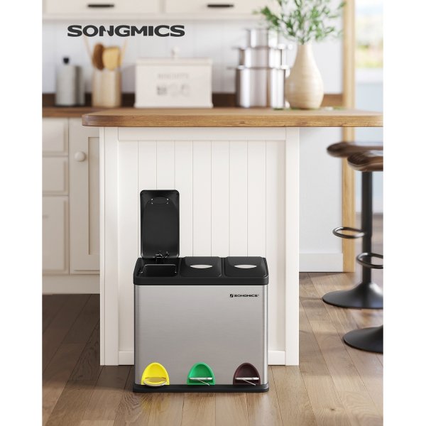 Maiken avfallsbeholder 24 l - Sølv Maiken avfallsbeholder 24 l - Sølv