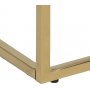 Alisma nattbord - Hvit marmor/gull